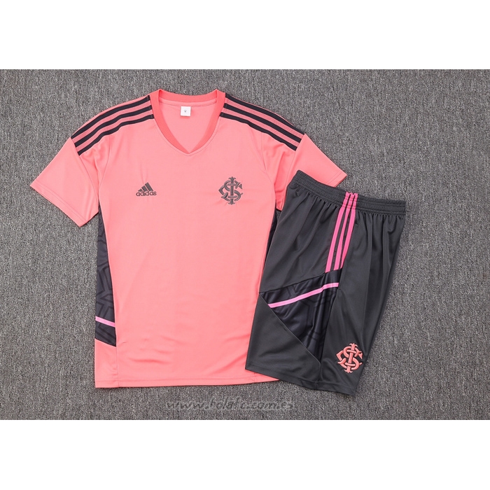 Chandal del SC Internacional Manga Corta 2022-2023 Rosa - Pantalon Corto